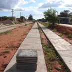 Construo de caladas em bairros estratgicos garantem mais segurana e qualidade de vida aos moradores de Barra do Garas