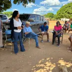 Prefeito Carlos Tomazetto visita aldeias ind�genas Sap�va, Codebra 1 e Codebra 2 para entrega de cobertores, filtros e escuta das demandas das comunid