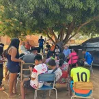Prefeito Carlos Tomazetto visita aldeias ind�genas Sap�va, Codebra 1 e Codebra 2 para entrega de cobertores, filtros e escuta das demandas das comunid