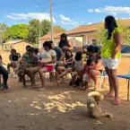Prefeito Carlos Tomazetto visita aldeias ind�genas Sap�va, Codebra 1 e Codebra 2 para entrega de cobertores, filtros e escuta das demandas das comunid