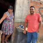 Prefeito Carlos Tomazetto visita aldeias ind�genas Sap�va, Codebra 1 e Codebra 2 para entrega de cobertores, filtros e escuta das demandas das comunid