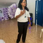 A��o de sa�de orienta grupo da melhor idade sobre preven��o do c�ncer de boca em Porto Alegre do Norte