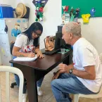 A��o de sa�de orienta grupo da melhor idade sobre preven��o do c�ncer de boca em Porto Alegre do Norte