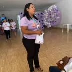 A��o de sa�de orienta grupo da melhor idade sobre preven��o do c�ncer de boca em Porto Alegre do Norte