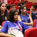 Dr. Adilson recebe sele��o feminina de basquete, campe� nacional dos Jogos Ol�mpicos da Juventude