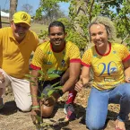 Plantio de �rvores marca a��o do projeto �Salve o Rio Araguaia� em Barra do Gar�as