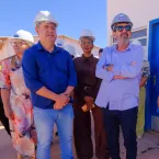 Dr. Eug�nio leva Comiss�o de Sa�de at� as obras do Hospital Regional de Confresa