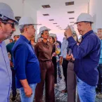 Dr. Eug�nio leva Comiss�o de Sa�de at� as obras do Hospital Regional de Confresa