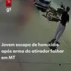 Jovem escapa de morte ap�s arma falhar duas vezes em MT