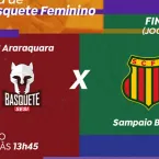 TV Brasil transmite Sesi Araraquara e Sampaio Basquete pela LBF
