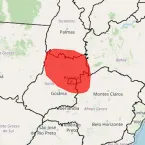 Inmet emite alertas vermelho e laranja para baixa umidade do ar