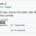 Usuários reclamam de instabilidades no app 99