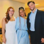 Jade Barbosa exibe barrig�o na reta final da gravidez do primeiro filho