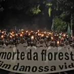 Extrativistas marcham na COP por reconhecimento na proteção florestal