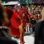 Professor de samba de Virginia avalia desempenho dela no desfile da Grande Rio: 'Foi guerreira'