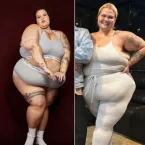 Thais Carla exibe muque na academia ap�s perder 85kg