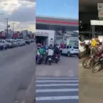 Medo de falta de combustível causa filas nos postos de Água Boa