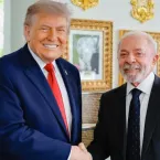 Encontro de Lula e Trump melhora rela��o entre Brasil e EUA