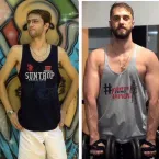 Namorado de Miguel Falabella mostra mudan�a no corpo e d� conselho: 'Mantenha o foco'
