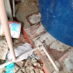 Ladr�es roubam todos os fios de terreiro de umbanda no Rio Comprido