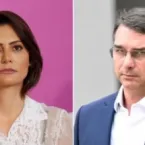 Ap�s desentendimento, Michelle Bolsonaro pede uni�o com Flavio e nega briga