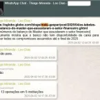 Daniel Vorcaro investigou a vida pessoal da jornalista Malu Gaspar