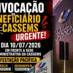 Protesto contra taxa do c�njuge da Cassems espera 3 mil pessoas