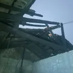 Casa pega fogo em C�ceres e moradora desaparece
