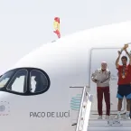 Espanha chega a Madri após vencer a Copa do Mundo