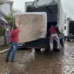 Rio Taquari sobe e inunda cidades no Rio Grande do Sul