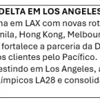 Delta começa a voar direto de Los Angeles para Manila em 2027