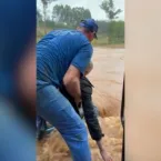 Rio Taquari baixa 3 metros e sai da cota de inunda��o