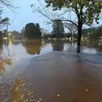 Rio Taquari baixa 3 metros e sai da cota de inunda��o
