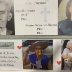 Familia se reune todos os anos para honrar os antepassados