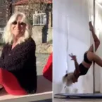 Italiana de 82 anos � a campe� mundial de pole dance