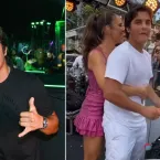 Ivete Sangalo curte balada na França com novo namorado e filho