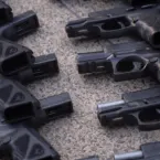 PRF apreende 20 pistolas e 40 carregadores escondidos em �nibus na BR-060