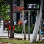 Frente fria derruba temperaturas no Sudeste ap�s calor intenso