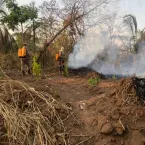 Indígenas são contratados para combater queimadas em Rondonópolis