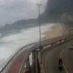 Rio tem alerta de ressaca e ciclovia Tim Maia é interditada
