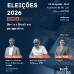 Debate gratuito em Salvador vai discutir as elei��es de 2026