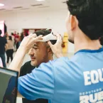 Deputado Rubens Jr. usa realidade virtual e IA em lan�amento de campanha
