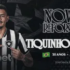Botafogo volta com Tiquinho Soares: o dia volta a brilhar