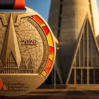 Medalhas da Maratona de Maringá homenageiam a Catedral da cidade