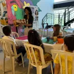 Goianésia ganha espaço de leitura com doação de livros e oficina terapêutica