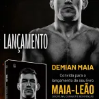 Demian Maia conta sua vida em livro sobre lutas e disciplina