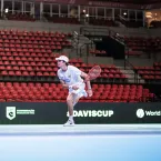 Brasil começa treinamentos na Rio Arena para confronto decisivo contra a Suíça na Copa Davis