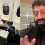 Homem é preso com fita e abraçadeiras no avião após beber: entenda