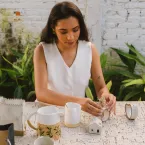 Fazer arte ajuda a aliviar ansiedade e a mente em Goiânia
