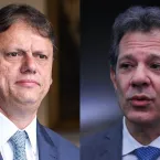 Haddad mira em Fl�vio e Lula para vencer Tarc�sio em S�o Paulo